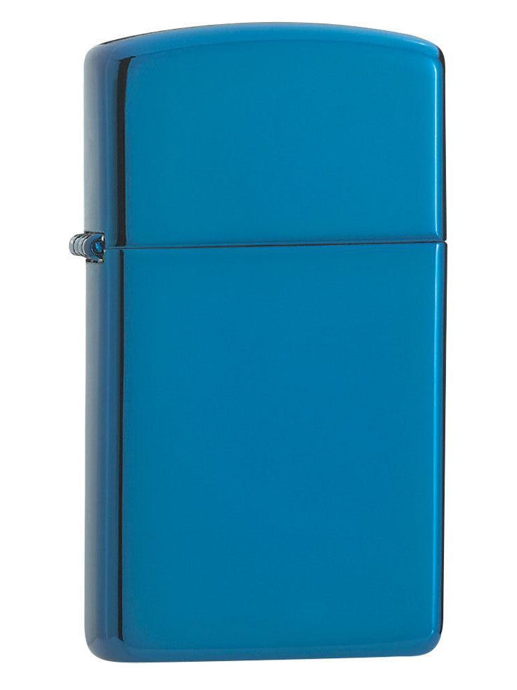 Zippo Lighter: Slim - Sapphire 20494