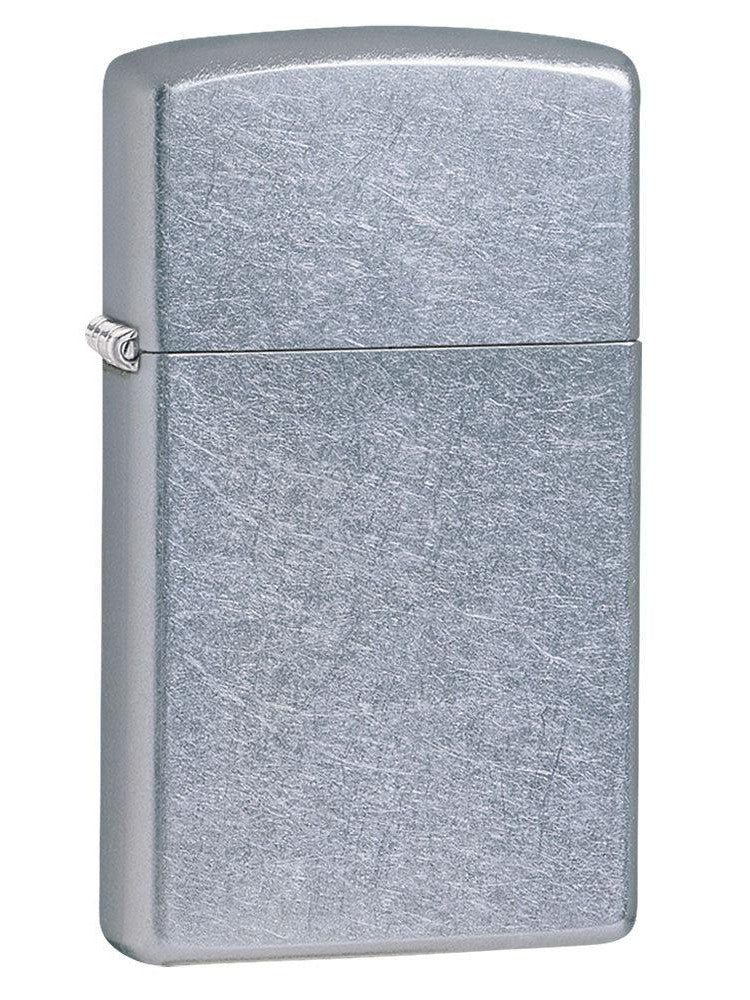 Zippo Lighter: Slim - Street Chrome 1607