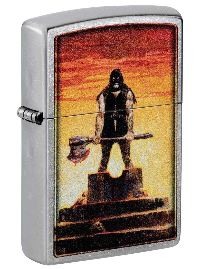 Zippo Lighter: The Executioner by Frank Frazetta - Street Chrome 48556