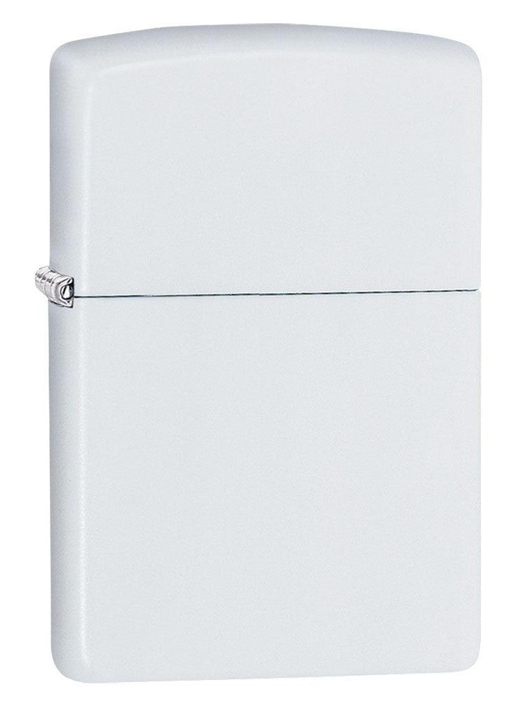 Zippo Lighter: White Matte 214
