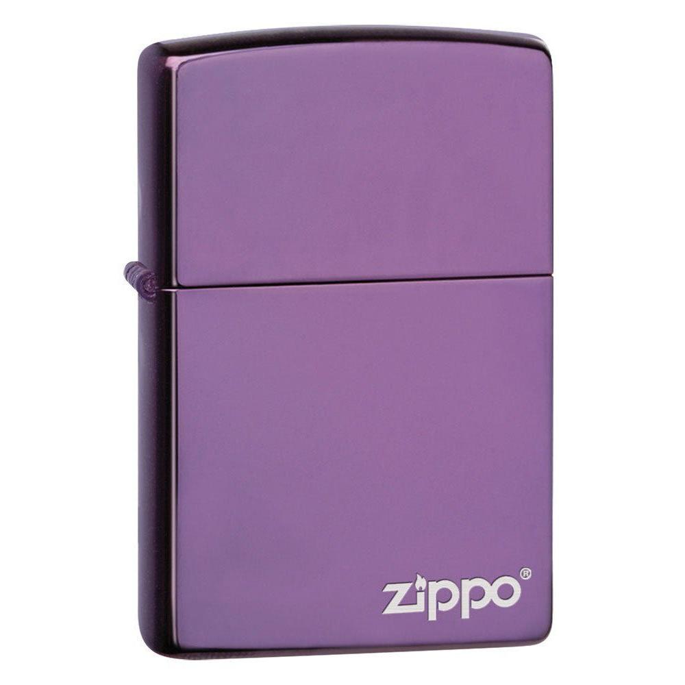 Zippo Lighter: Zippo Logo - Abyss 24747ZL