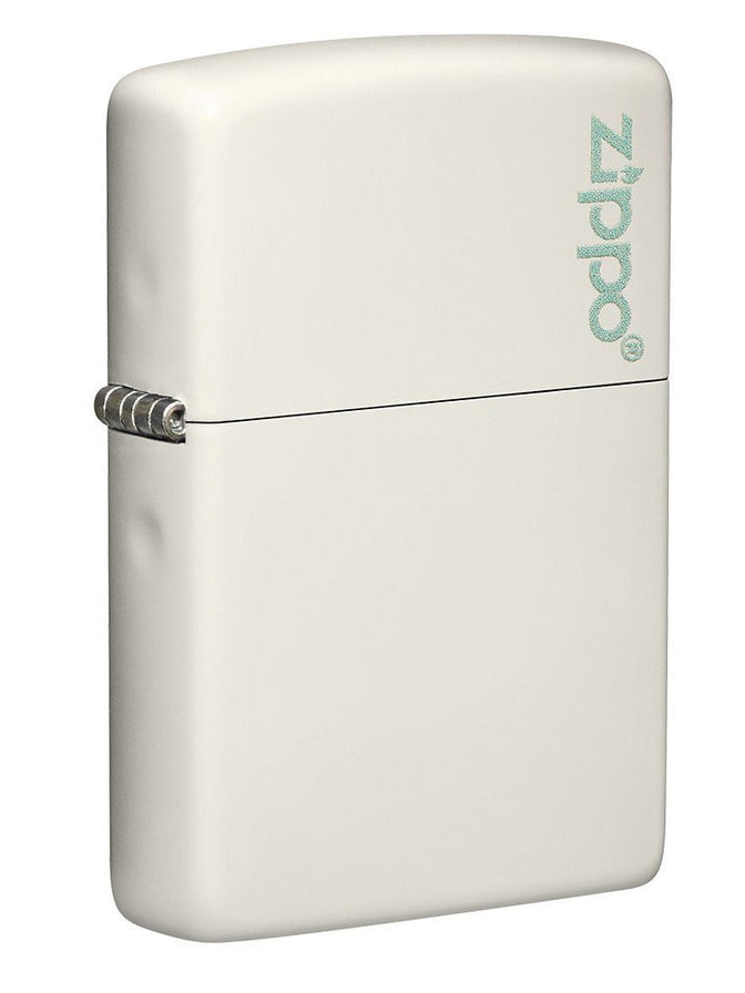 Zippo Lighter: Zippo Logo - Glow In The Dark Matte 49193ZL