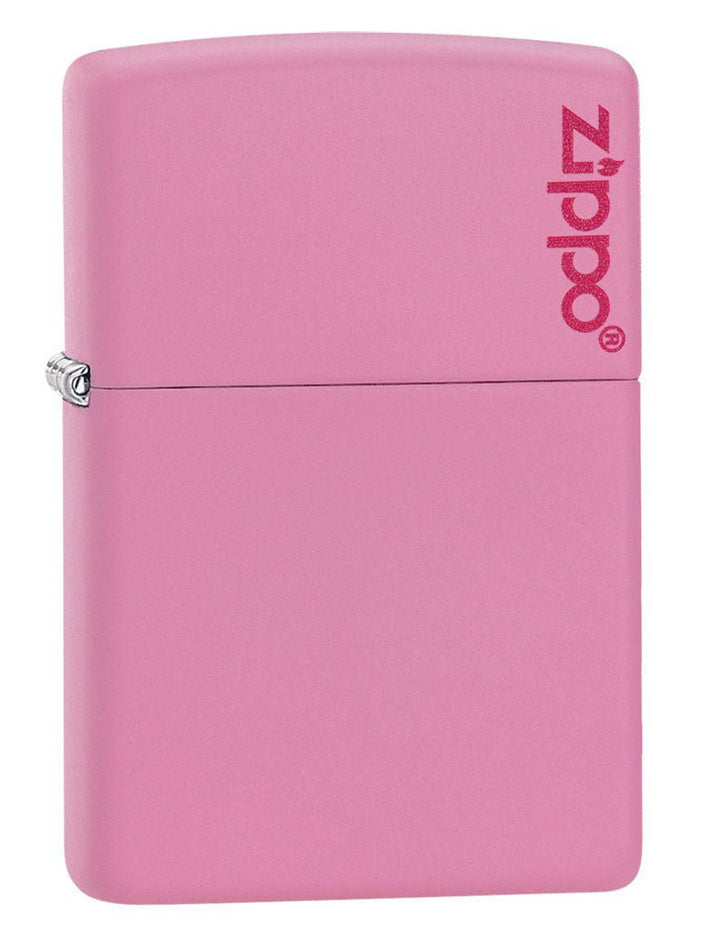 Zippo Lighter: Zippo Logo - Pink Matte 238ZL