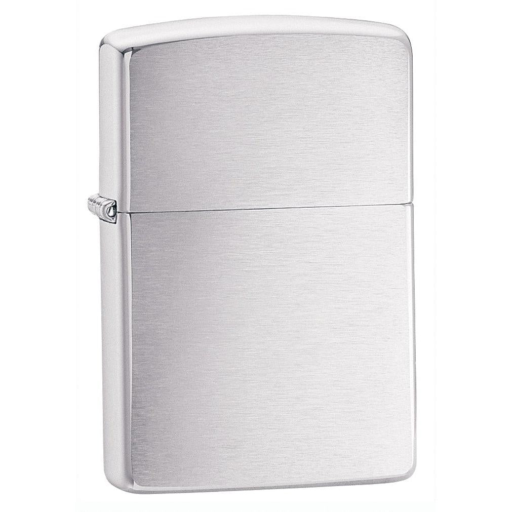 Zippo Pipe Lighter: Armor - Brushed Chrome 162PL
