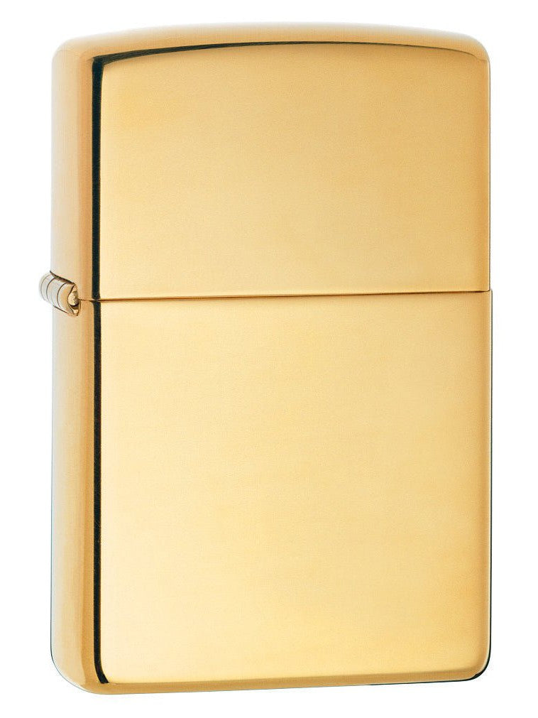 Zippo Pipe Lighter: High Polish Brass 254BPL